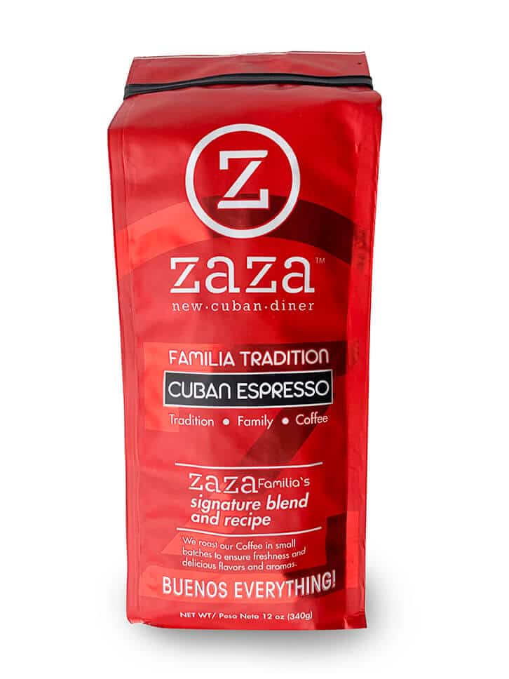 Zaza New Cuban Diner Locally Roasted Cuban Coffee